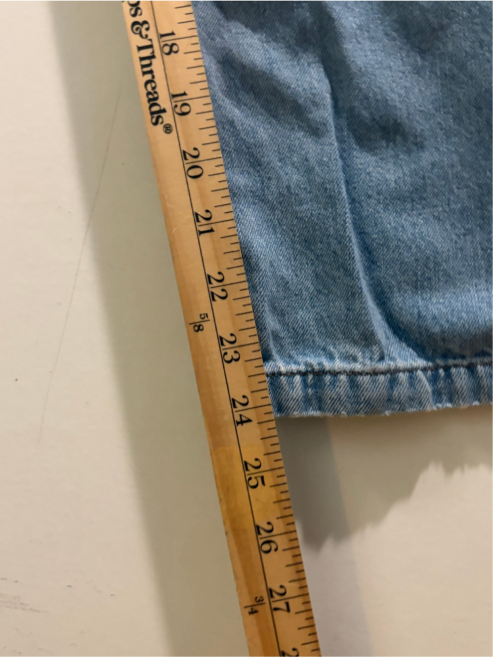 Men's Empyre Relaxed Jeans Waist 28 Blue Orange - Picture 3 of 8